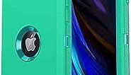 jaroco Design for iPhone SE Case 2022/2020,iPhone 8/7 [Shockproof] [Dropproof] [Dust-Proof] [Military Grade Drop Tested] with Non-Slip Removable iPhone SE 2022 Case 4.7 Inch-Fruit Green