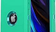 Design for iPhone SE Case 2022/2020,iPhone 8/7 [Shockproof] [Dropproof] [Dust-Proof] [Military Grade Drop Tested] with Non-Slip Removable iPhone SE 2022 Case 4.7 Inch-Fruit Green