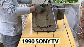 The Restoration of an Old Sony TV