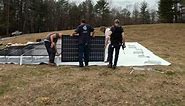 Watch us install an Aerocompact solar ground mount! #solar #offgrid #homesteading #prepper #solarpowered #solarinstallation | Practical Preppers LLC