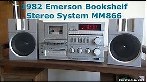 1982 Emerson MM866 Stereo System