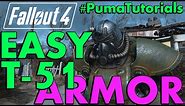 FALLOUT 4: EASY T-51 POWER ARMOR Full Set Guide and Location #PumaTutorials