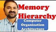 Memory Hierarchy In Computer Organization Architecture || Memory Organization