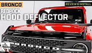 2021-2023 Bronco RedRock Hood Deflector Review & Install