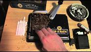 How to Roll Your Own Cigarettes for less than $1 a pack. Top-O-Matic Roller Zig Zag