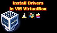 How to Install Graphics and other Drivers in VM VirtualBOX 2018 Tutorial
