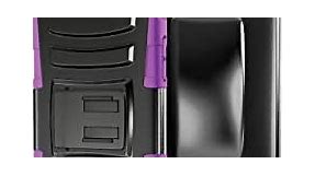 iPhone 6s Plus Case, BUDDIBOX [HSeries] Heavy Duty Swivel Belt Clip Holster with Kickstand Maximal Protection Case for Apple iPhone 6 and 6s Plus, (Purple)