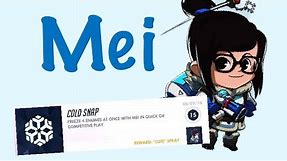 How to get Mei’s Cute Spray - Overwatch