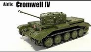 Airfix Cromwell Mk IV Starter Set (1:76 scale model kit) Timelapse Build and Review