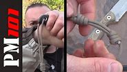How To: Sliding Necklace Knot / Adjustable Knife Lanyard - Preparedmind101