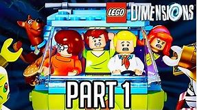LEGO Dimensions Scooby Doo Gameplay Part 1 - Level + Team Pack Walkthrough!! (PS4/XB1 1080p HD)
