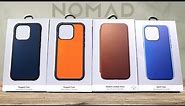 Unfiltered Review: Nomad Cases Line-Up - iPhone 15 Pro