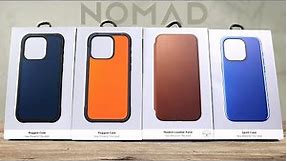 Unfiltered Review: Nomad Cases Line-Up - iPhone 15 Pro