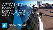 Aptiv Lyft BMW Self Driving Car at CES 2018