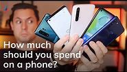 Phone Buying Guide | Kids Phones | Mid-Range | Camera Phones | iPhones | Flagships | Cheapest