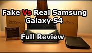 FAKE Samsung Galaxy S4 VS Original S4 - Quadcore - Full Comparison - 1:1 Copy [HD]