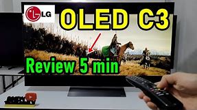 LG OLED C3: REVIEW COMPLETA EN 5 MINUTOS / Smart TV 4K webOS / Dolby Vision