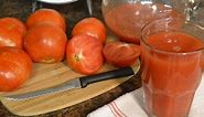 How to Make Simple Tomato Juice from Fresh Tomatoes | RadaCutlery.com