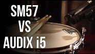 Audix i5 vs Shure SM57 on Snare Drum