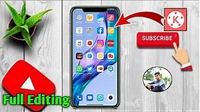 Mobile Frame Video Editing | How to add Mobile Screen Frame in YouTube Videos