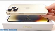 Unboxing the iPhone 14 Pro: Going for Gold!