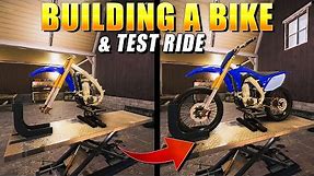 A New Game Where I Built A Bike And Test Rode It