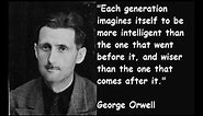 Great quotes by George Orwell... 1984 - The Paradox of Freedom