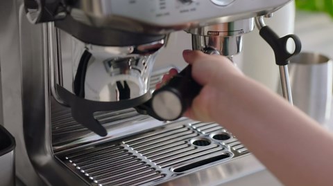 Breville Barista Express Impress Espresso Machine BES876BSS, Brushed Stainless Steel