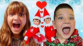 ELF on the SHELF RETURNS with a GIRLFRIEND!! Best of ELF on the SHELF with Aubrey and Caleb!