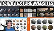 Top 8 Websites FOR TEXTURES AND MATERIALS for SketchUp