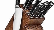 Wusthof Classic Ikon 10 Piece Knife Set with Walnut Block