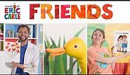 Friends Read Aloud / Meet the Duck & Dog Puppets / Paint a Flower Bouquet | ERIC CARLE