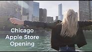 Apple Store Opening in CHICAGO! | Karlie Kloss