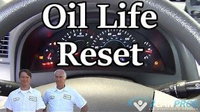 HOW TO RESET OIL LIFE!! - Toyota Camry 2007-2011