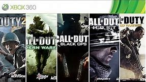 Call of Duty Games for Xbox 360