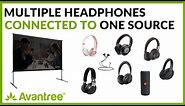 How to Connect Multiple Headphones to ONE Source Wireless