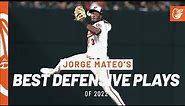 Jorge Mateo’s Best Defensive Plays of 2022 | SIS Fielding Bible Award Winner | Baltimore Orioles