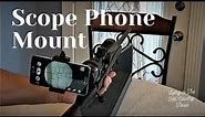 Scope Phone Mount - Solomark Scope Phone Adapter Smartphone Rifle Scope Mount Video Through Scope