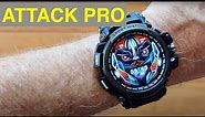 LOKMAT ATTACK PRO Bluetooth Calling BLE5.1 5ATM Waterproof Rugged Sports Smartwatch: Unbox& 1st Look