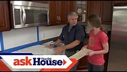 How to Install a Simple Tile Backsplash | Ask This Old House