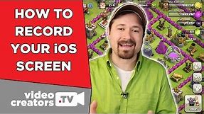 How To Record your iPad or iPhone Screen on iOS