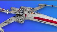 Star-Wars: X-Wing Model 3D Printed