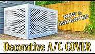 How to Make An Outdoor Air Conditioner Cover | The “Right Way” This Time