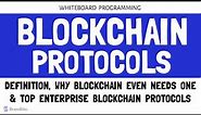 Blockchain Protocol Explained | Top 5 Enterprise Blockchain Protocols You Need to Know