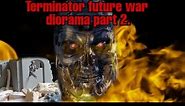 Terminator "Future war" diorama model (Part 2..The basic layout).