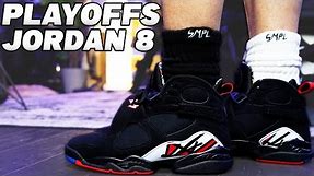 2023 Air JORDAN 8 " Playoffs " Review and On Foot