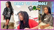 BACK TO SCHOOL: FIRST DAY OF 7TH GRADE, MORNING AND NIGHT ROUTINE! | YOSHIDOLL