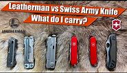 Swiss Army Knife vs Leatherman - What do I carry daily?