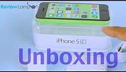 iPhone 5C Unboxing and Setup- iPhone 5C Unboxing Green