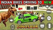 NEW DINOSOUR FUNNY 🤣 Indian Bikes Driving 3d Game Funny 🤣 || Funny Gameplay Indian Bikes Driving 3d